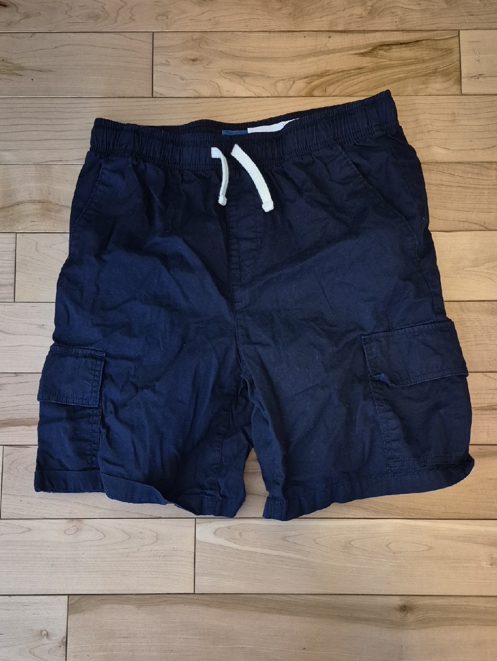Boys Size 18 Old Navy Navy Cargo Drawstring Shorts
